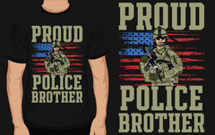 Proud Police Brother