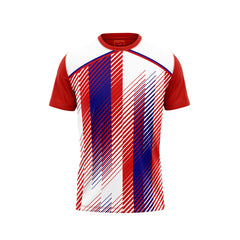 Red Round Neck Half Sleeve Tshirt NextprintrA196