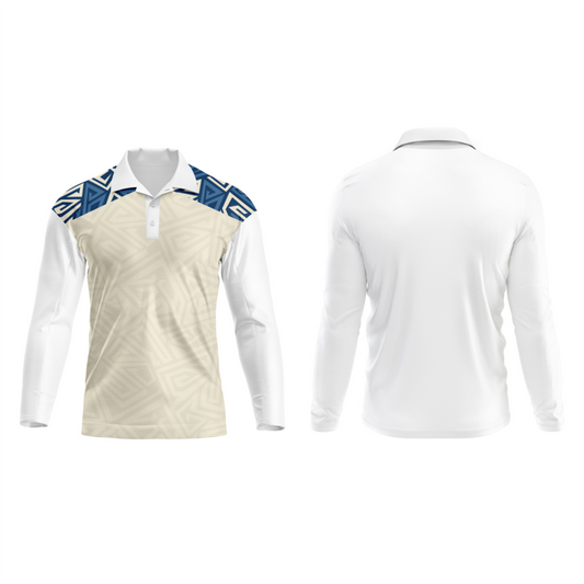 Next Print Polo Neck White Customized Jersey NP00001A222