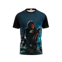 Nextprint Pawan kalyan og movie gun shot photo printed tshirt