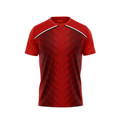 Red Round Neck Half Sleeve Tshirt NextprintrA199