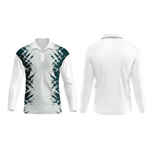 Next Print Polo Neck White Customized Jersey NP00001A148