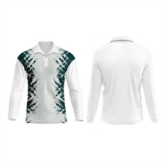 Next Print Polo Neck White Customized Jersey NP00001A148