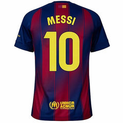 NextPrint Barcelona Messi #10 Home Jersey – Blue & Red Striped Football Shirt