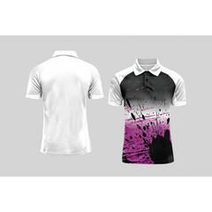Next Print Cricket Polo Half White Customized Jersey NPCWH00A82