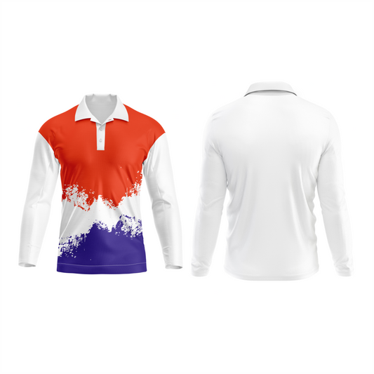 Next Print Polo Neck White Customized Jersey NP00001A147
