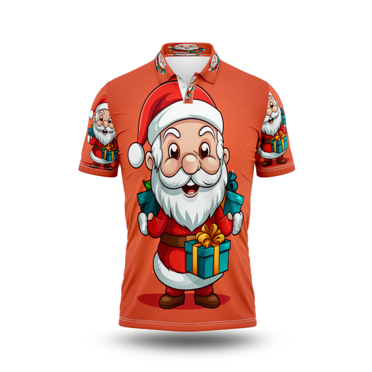 Santa Printed T-Shirt.
