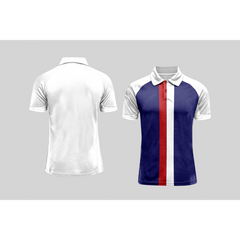 Next Print Cricket Polo Half White Customized Jersey NPCWH00A83