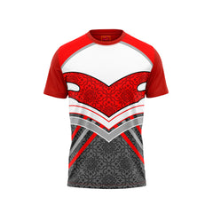 Red Round Neck Half Sleeve Tshirt NextprintrB125