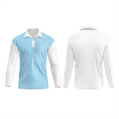 Next Print Polo Neck White Customized Jersey NP00001A144