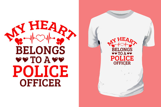 My Heart Belongs To A Police Officer