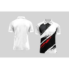 Next Print Cricket Polo Half White Customized Jersey NPCWH00A87