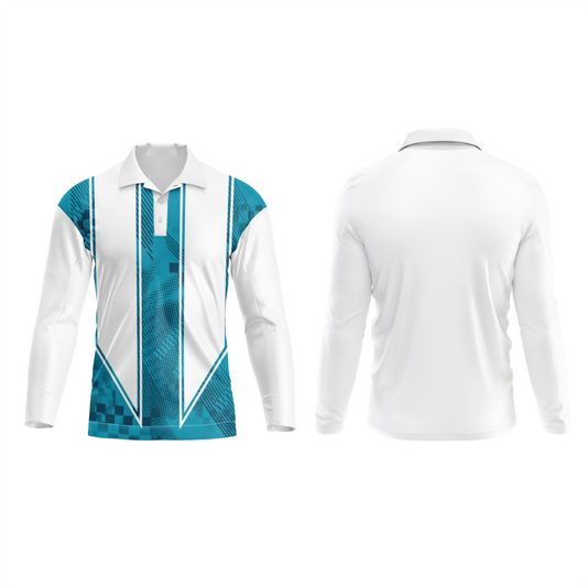 Next Print Polo Neck White Customized Jersey NP00001A142