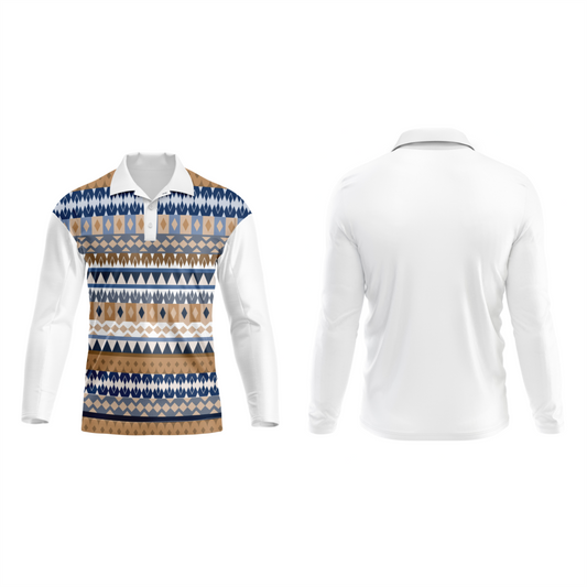 Next Print Polo Neck White Customized Jersey NP00001A140