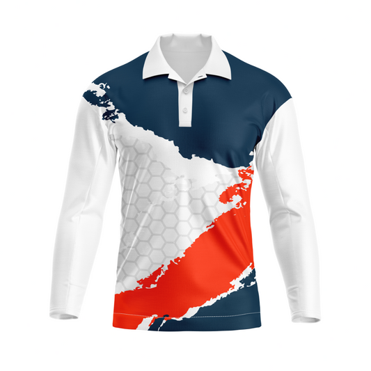Next Print Polo Neck White Customized Jersey NP00001A8