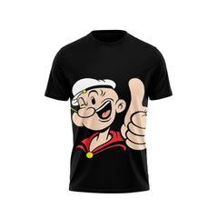 Next Print Popoye Printed Tshirt Design 1