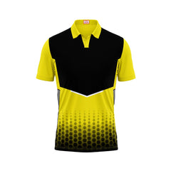 Next Print Customised Polo Neck Yellow Jersey NPTS63