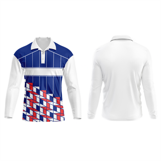 Next Print Polo Neck White Customized Jersey NP00001A223