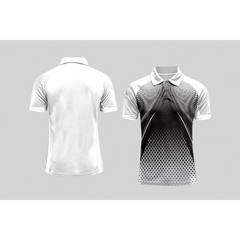 Next Print Cricket Polo Half White Customized Jersey NPCWH00A94