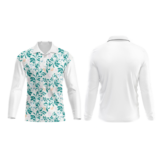 Next Print Polo Neck White Customized Jersey NP00001A135