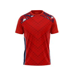 Red Round Neck Half Sleeve Tshirt NextprintrB160