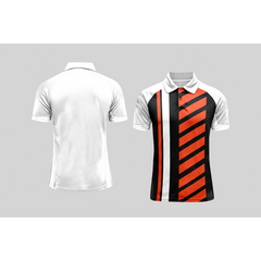 Next Print Cricket Polo Half White Customized Jersey NPCWH00A96