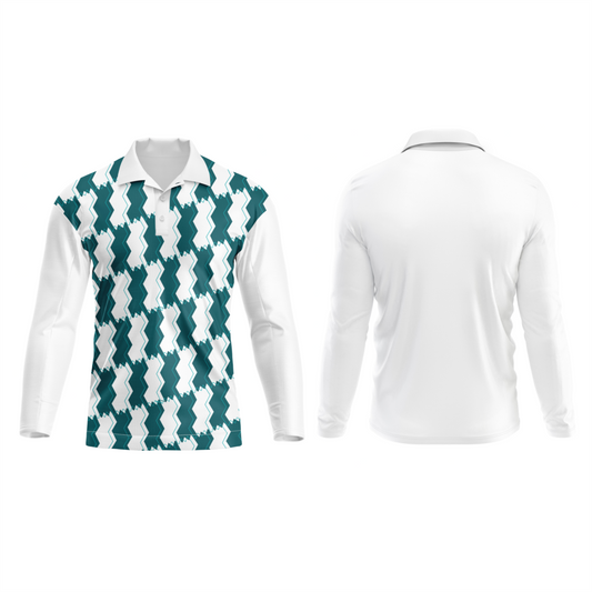 Next Print Polo Neck White Customized Jersey NP00001A132