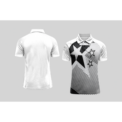 Next Print Cricket Polo Half White Customized Jersey NPCWH00A98