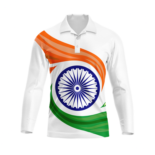 Next Print Polo Neck White Customized Jersey NP00001A9