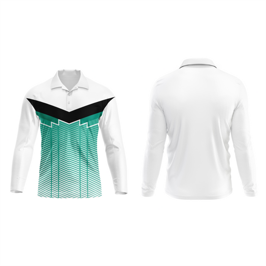 Next Print Polo Neck White Customized Jersey NP00001A224