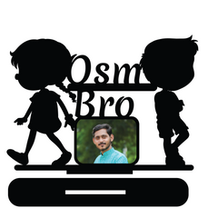Osm Brother Photo Printed Stand Frame.