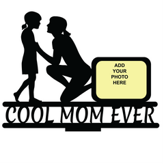 Customised Cool Mom Ever Stand Frame