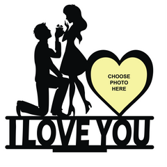 I LOVE YOU STAND FRAME 81