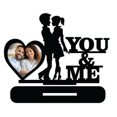 YOU AND ME SINGLE IMAGE LOVE STAND FRAME 62