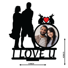I LOVE YOU SINGLE IMAGE STAND FRAME 121