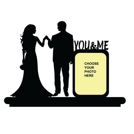YOU AND ME SINGLE IMAGE STAND FRAME