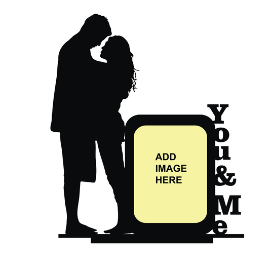 YOU AND ME SINGLE IMAGE STAND FRAME