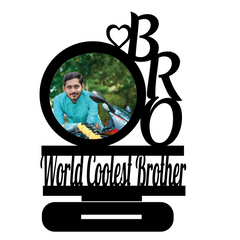 World Coolest Brother Stand Frame