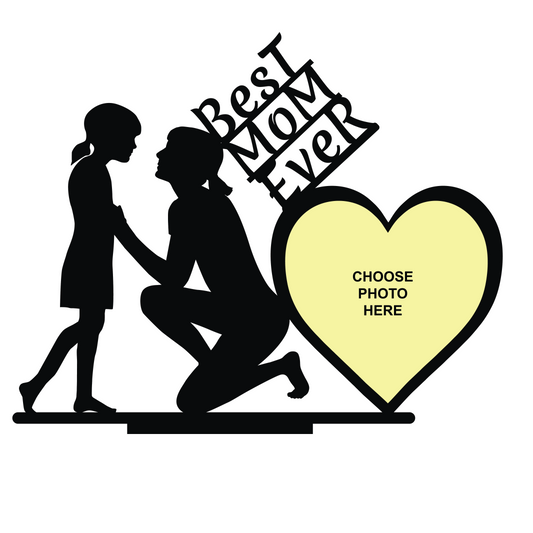 Best Mom Ever Single Image Stand Frame