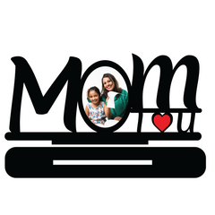 Custom Photo Printed Mom I Love You Stand Frame