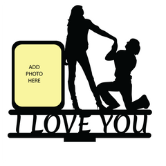 I LOVE YOU SINGLE IMAGE STAND FRAME 121