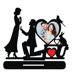 I LOVE YOU SINGLE IMAGE STAND FRAME 115