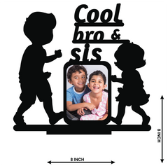 Cool Bro and Sis Stand Frame