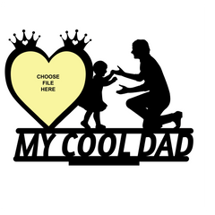 My Cool Dad Stand Frame