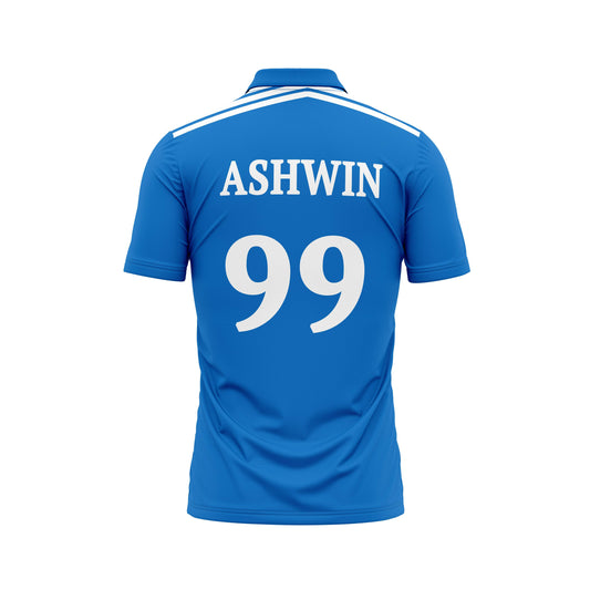 Next Print Ashwin Printed India Cricket Training Jersey