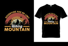 Adventure Has No Limit Hiking Mountain