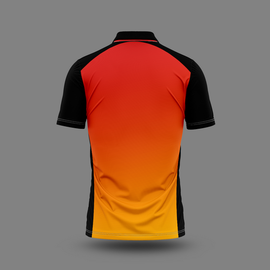 Next Print Ipl Hyderabad Printed Polo Collar Jersey.