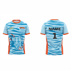Next Print Kabaddi Bengal warriorz jersey.