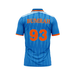 Next Print Bumrah Printed India Cricket ODI Jersey