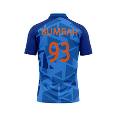 Next Print Bumrah Printed Jersey Blue